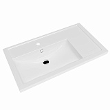 Мебельная раковина Фостер 80 со смещенной чашей