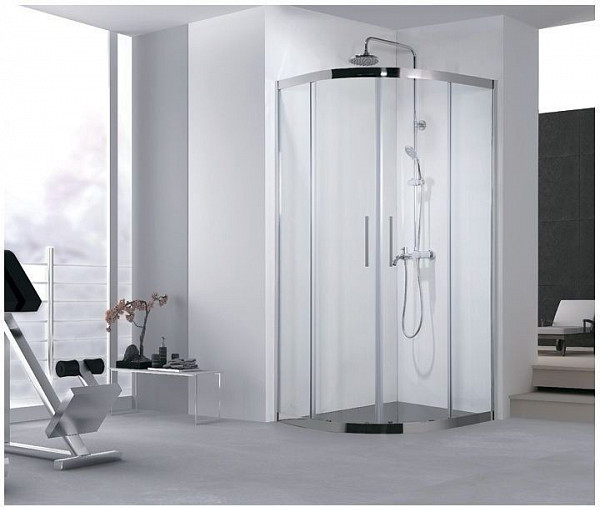 Душевой уголок Aquanet Delta NPE2142 100x100, R550, прозрачное стекло NPE2142