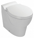 Унитаз напольный приставной Jacob Delafon Ove E1584-00, сиденье с микролифтом, под скрытый бачок