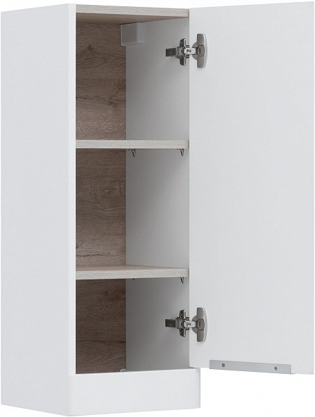 Шкаф-пенал Aquanet Ирис new 30 белый глянец 00310155