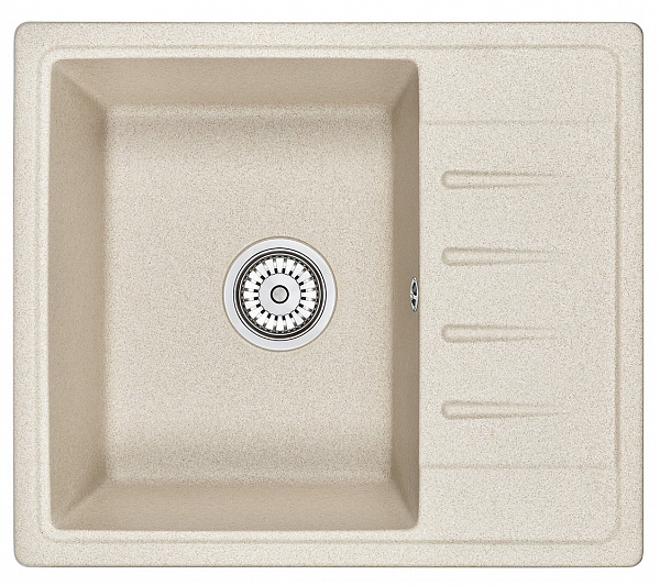 Мойка кухонная Granula прямоугольная кварц 5803, БЕЖЕВЫЙ