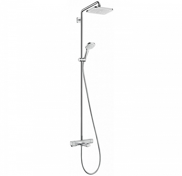 Душевая стойка Hansgrohe Showerpipe 280 1jet с термотатом для ванны 27687000