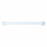 Поручень прямой 800 мм белый (обычная сталь), шт