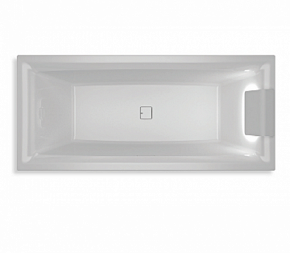 Акриловая ванна Riho Still Square 180х80 LED левая B099004005