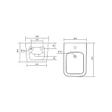 Биде подвесное Aquatek ЛИБРА AQ0506-00