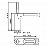Смеситель для раковины Kammel 1803 Wasserkraft