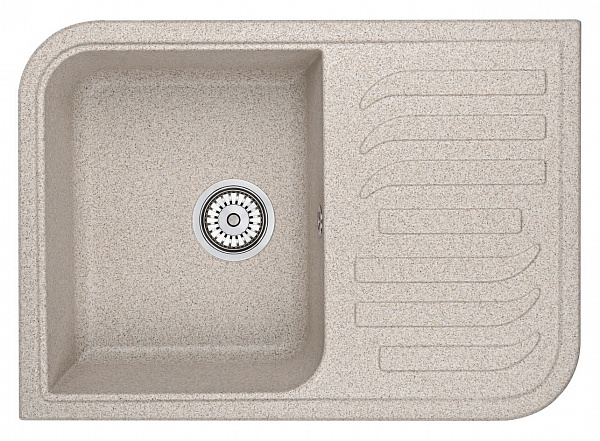 Мойка кухонная Granula прямоугольная кварц 7001, КЛАССИК