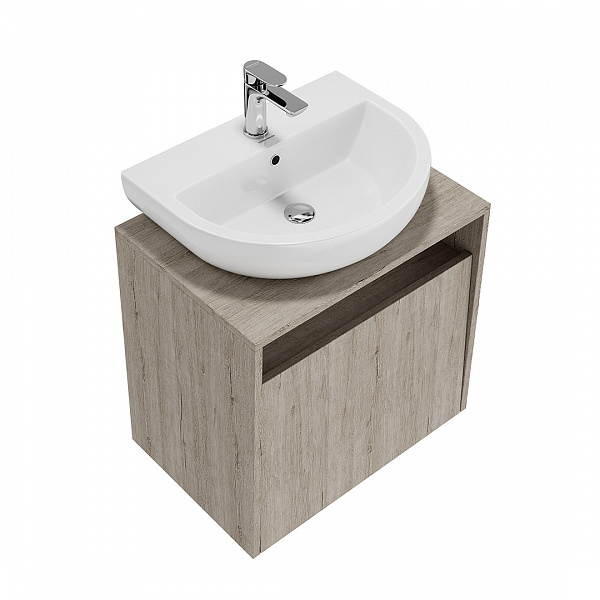 Тумба Kerama Marazzi PRO подвесная 1 ящик 60, дуб Орегон