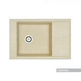 Мойка для кухни Aquaton Делия 78 прямоугольная с крылом шампань 1A715132DE290