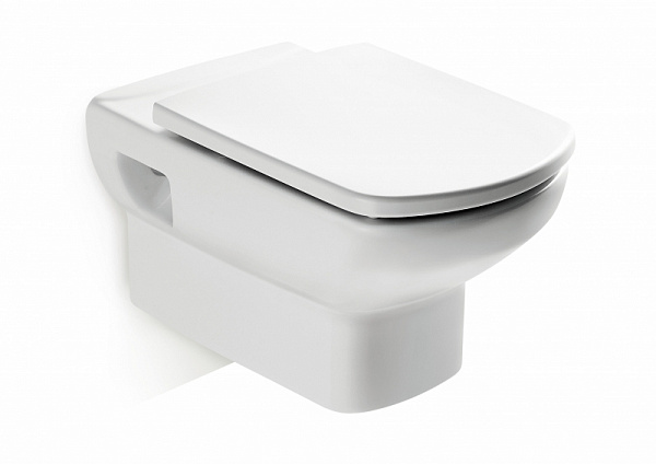 Крышка для чаши Roca Dama Senso Soft Close ZRU9302820 с микролифтом, петли хром