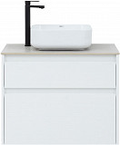 Тумба под раковину Aquanet Nova Lite 75 белый (2 ящика) 00242272