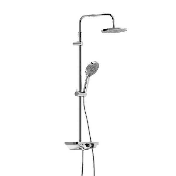 947730000 Apollo душевая система с ванно-душевым смесителем-полкой, хром