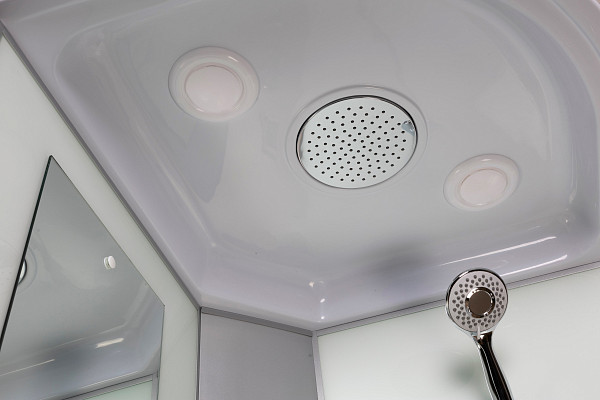 Душ.каб. NG-43975-14Q (900х700х2150) низкий поддон(13см) стекло МАТОВОЕ 3 места