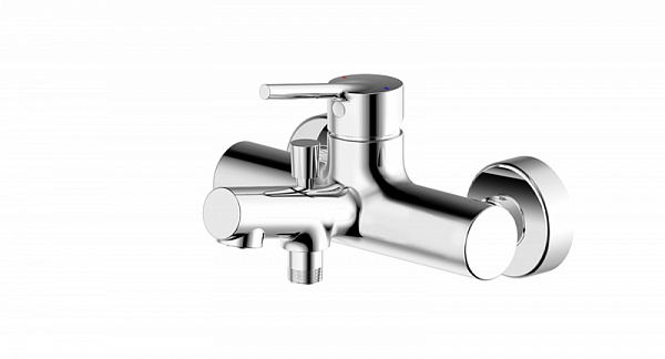 Смеситель для ванны c коротким изливом Bravat Palace F6172217CP-01-RUS
