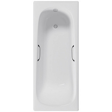 Ванна чугунная Delice Continental 1700х700 с отверстиями под ручки