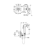 Гигиенический душ Grohe BauClassic 124902