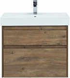 Тумба под раковину Aquanet Nova Lite 75 дуб рустикальный (2 ящика) 00249515