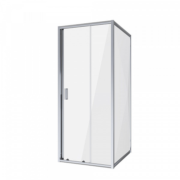 Душ.ограждение NG-62-10A-A100 (100*100*190) квадрат, дверь раздвижная, 2 места