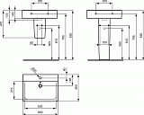Раковина Ideal Standard Connect Cube 65 см E7730MA