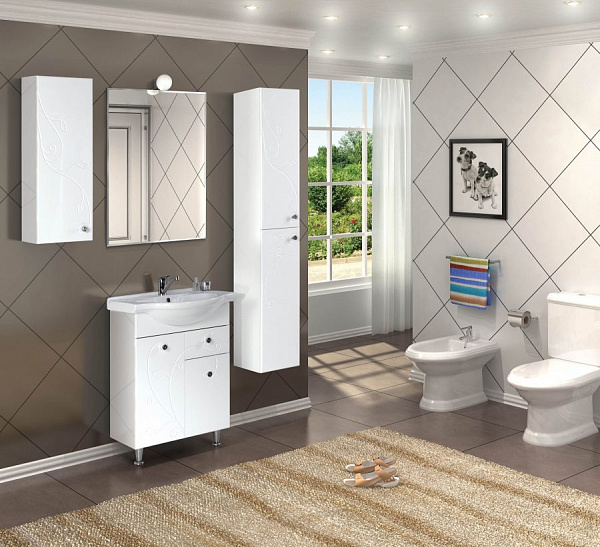 Зеркало Акватон Лиана 60x85 1A162602LL010