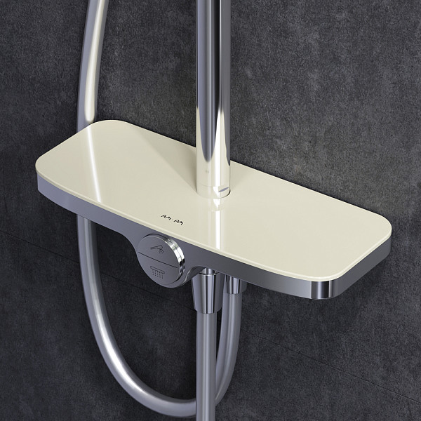 F0780200 Like, душ.система: верхн.душ 250мм, ручной душ 120 мм, 3 функции, душ.штанга 1030-1460 мм,