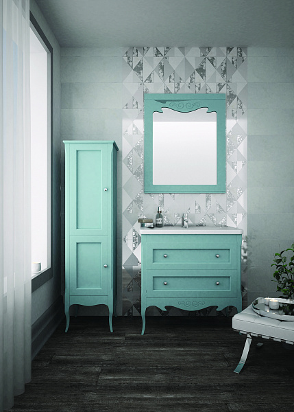 Тумба под раковину Creto Viva Blue 85