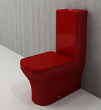 Чаша унитаза-компакт Bocchi Scala Arch 1133-019-0129 красная