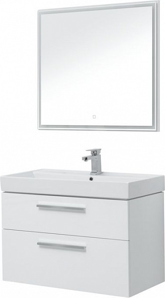 Мебель для ванной Aquanet Nova 90 белый (2 ящика) 00243256