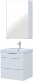 Мебель для ванной Aquanet София 60 белый глянец (2 ящика) 00274197