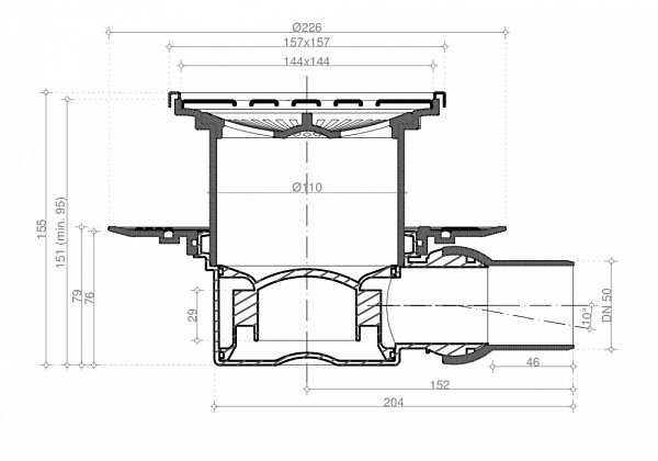 Confluo Standard 15х15 Tide 1 Mask Pestan