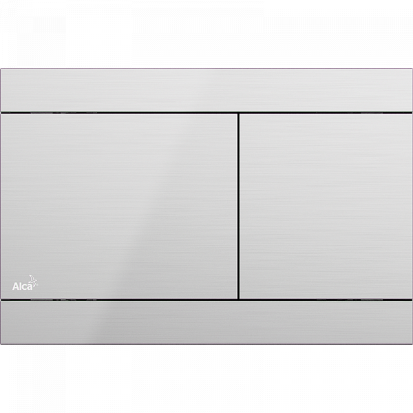 Клавиша смыва AlcaPlast FLAT INOX FUN мат/глянец