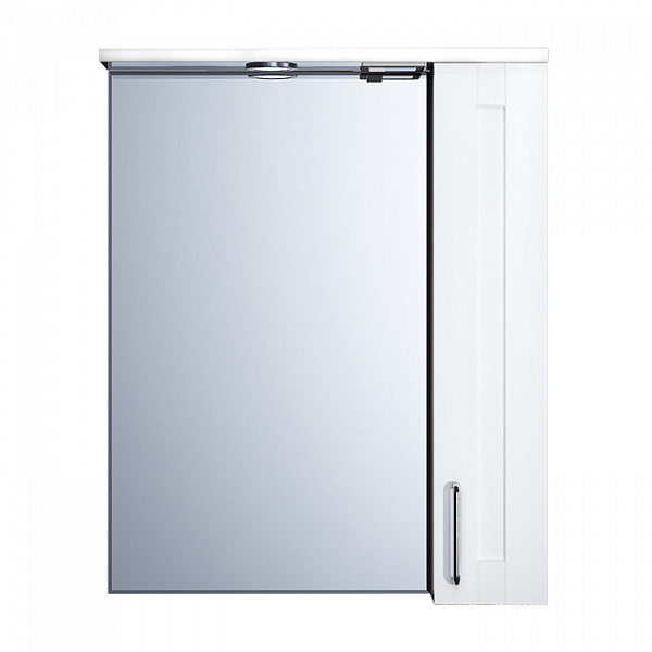 Шкаф-зеркало, 60 см, Sena, IDDIS, SEN6000i99