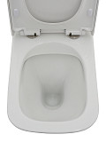 AQM1005 Унитаз напольный Rimless AQUAme c сиденьем SoftClose, горизонтальный выпуск. 620x345x415мм
