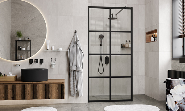 Душевая перегородка Wasserkraft Glan 120 х 200 см 66W40