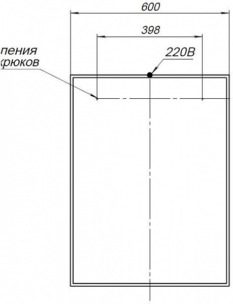 Мебель для ванной Aquanet Сидней 60 белый 00244671