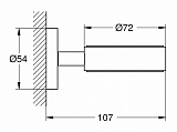 Подстаканник Grohe Essentials 40369001 Хром