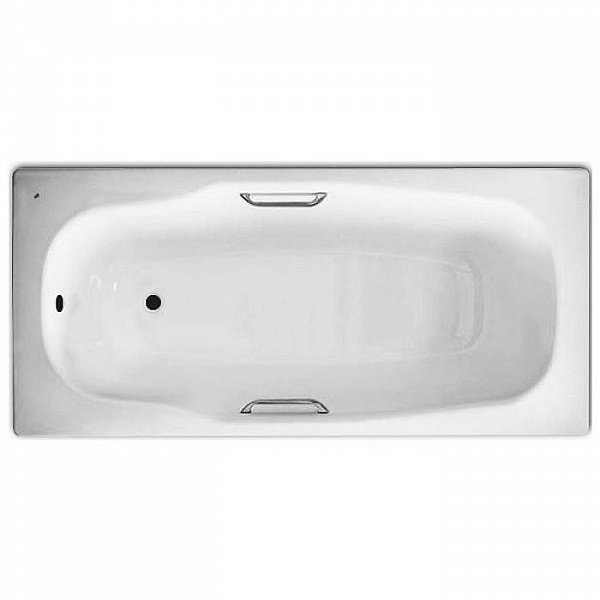 Стальная ванна BLB Atlantica HG 180x80 B80J с отверстиями под ручки