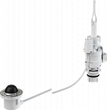 Клавиша смыва на расстоянии AlcaPlast ножное управление, металл, монтаж: в пол