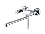 Смеситель для ванны с длинным изливом Wasserkraft Lossa 1202L