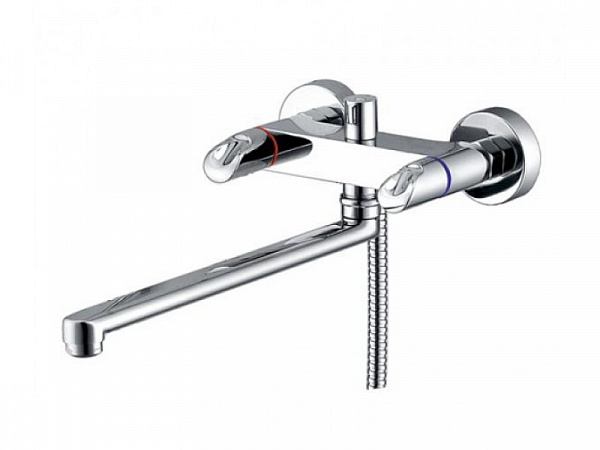 Смеситель для ванны с длинным изливом Wasserkraft Lossa 1202L