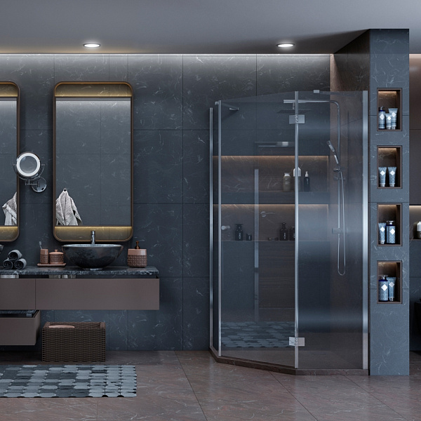 Душевое ограждение Ambassador Diamond 12011111R