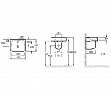 Раковина Jacob Delafon Replay 45х35 см E4493-00