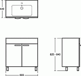 Тумба под раковину Ideal Standard Tempo E3241WG