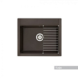 Мойка для кухни Aquaton Делия 60 прямоугольная кофе 1A715232LD280