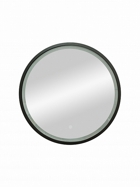 Зеркало Континент "Style Black Led" D 600
