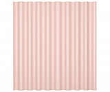 Назначение: Шторка для ванной. Материал: Полиэстер.Монтаж: Пластиковые люверсы. 
Описание: Размер 1800 х 2000 мм, водоотталкивающая пропитка. Низ шторки оснащен утяжелителем, в комплект входят ластиковые кольца белого цвета, 12 шт. Плотность шторки 90 г/м