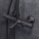 F0780522 Like душ.система, набор: смеситель д/ванны/душа с термостатом, верх.душ.d 220 мм, ручной ду