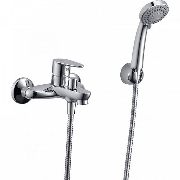 Смеситель для ванны с коротким изливом Wasserkraft Leine 3501