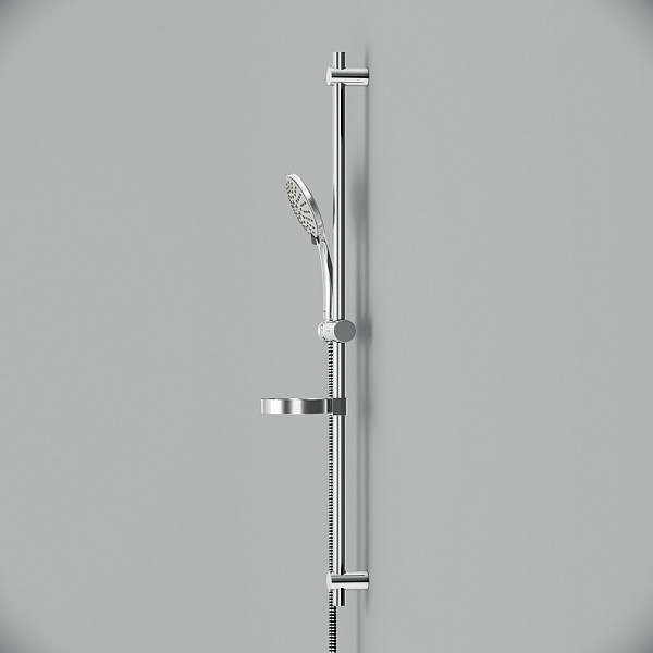 F0170064 Spirit, душ.комплект: ручн.душ 5 ф-ции d 115 мм, штанга 900 мм, шланг 1750 мм, шт