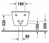 Биде подвесное Duravit Darling new 2249150000